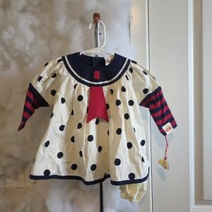 NWT Harajuku Mini 6m Dress With Diaper Cover